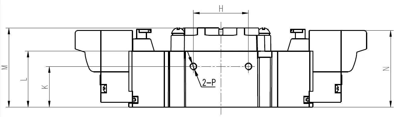 SY5000 Series 5/2,5/3 Way Pneumatic Solenoid Valve 