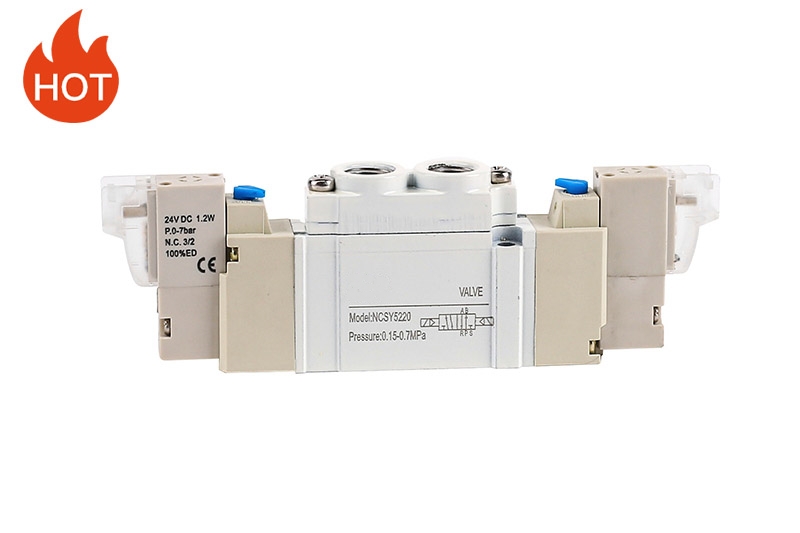 SY5000 Series 5 Port Pneumatic Solenoid Valve 