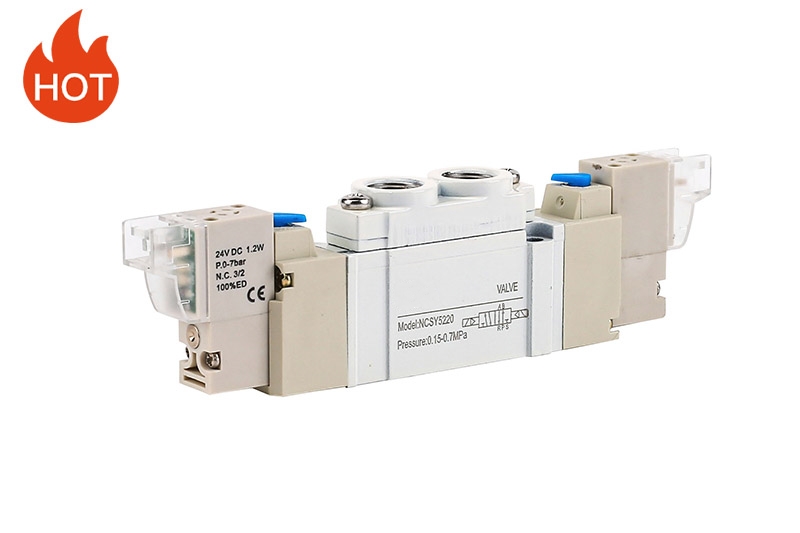 SY7000 Series 5 Port  Pneumatic Solenoid Valve