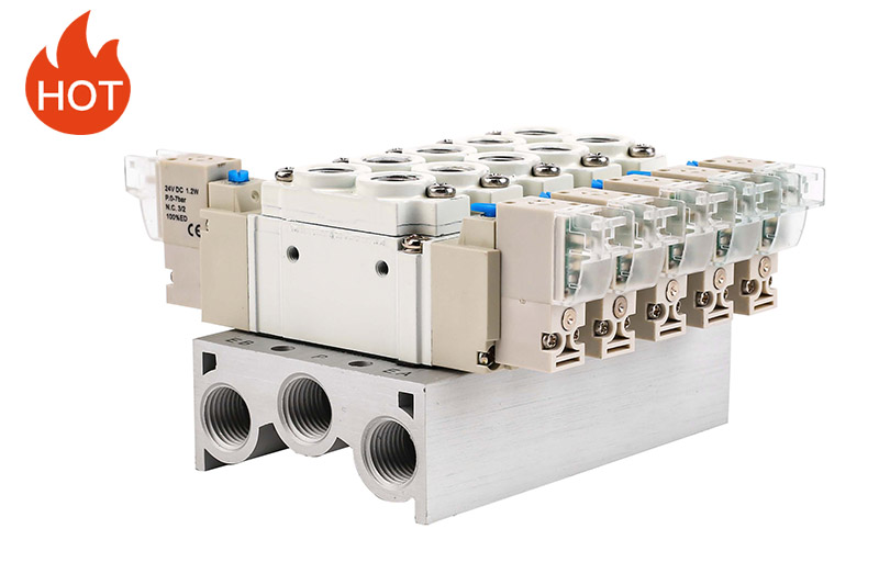 SY7000 Series 5 Port  Pneumatic Solenoid Valve