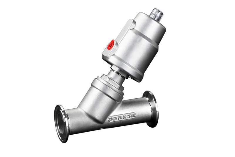 Tri-Clamp Type Angle Seat Valve 