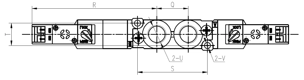 SY3000 Series 5/2, 5/3 Way Pneumatic Solenoid Valve